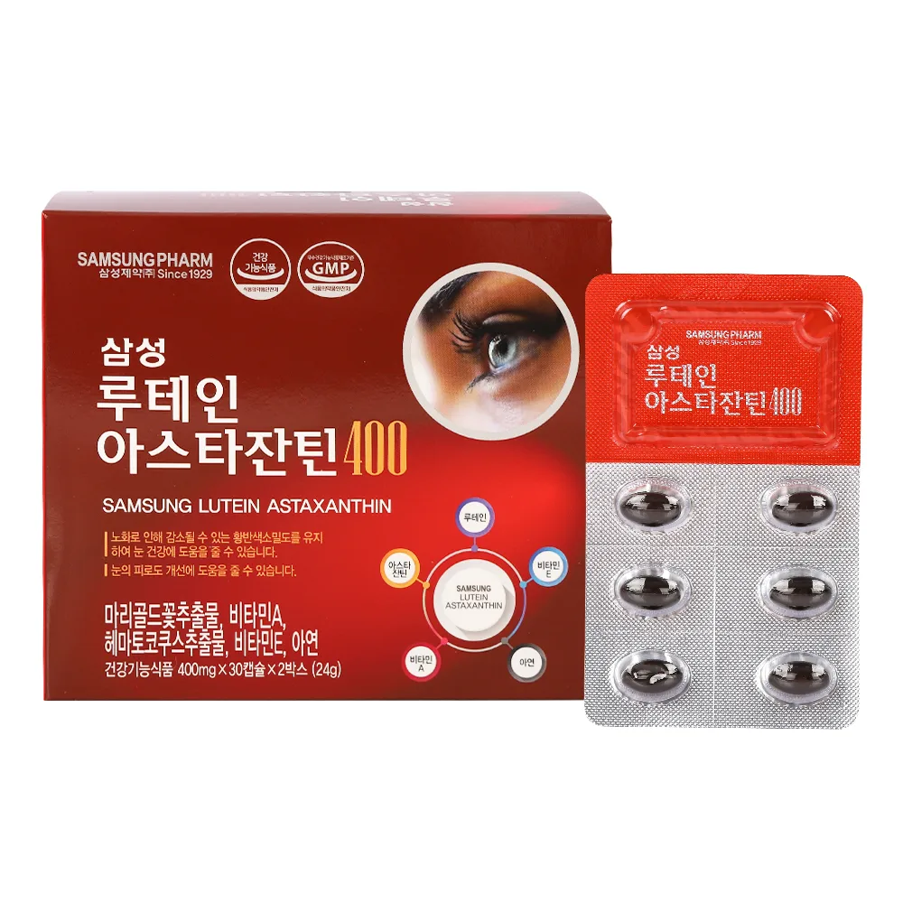[삼성제약] 삼성 루테인아스타잔틴400 (400mg x 60캡슐)