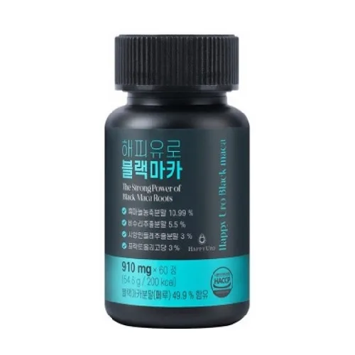 해피유로 블랙마카 910mg x 60정