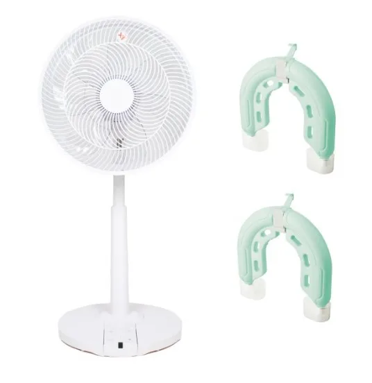 [루첸] Air beam 하이브리드 풋터치 리모컨 서큘레이터형 선풍기 (LF-3500RF)+아이스톤 (MDI-3200) 2세트