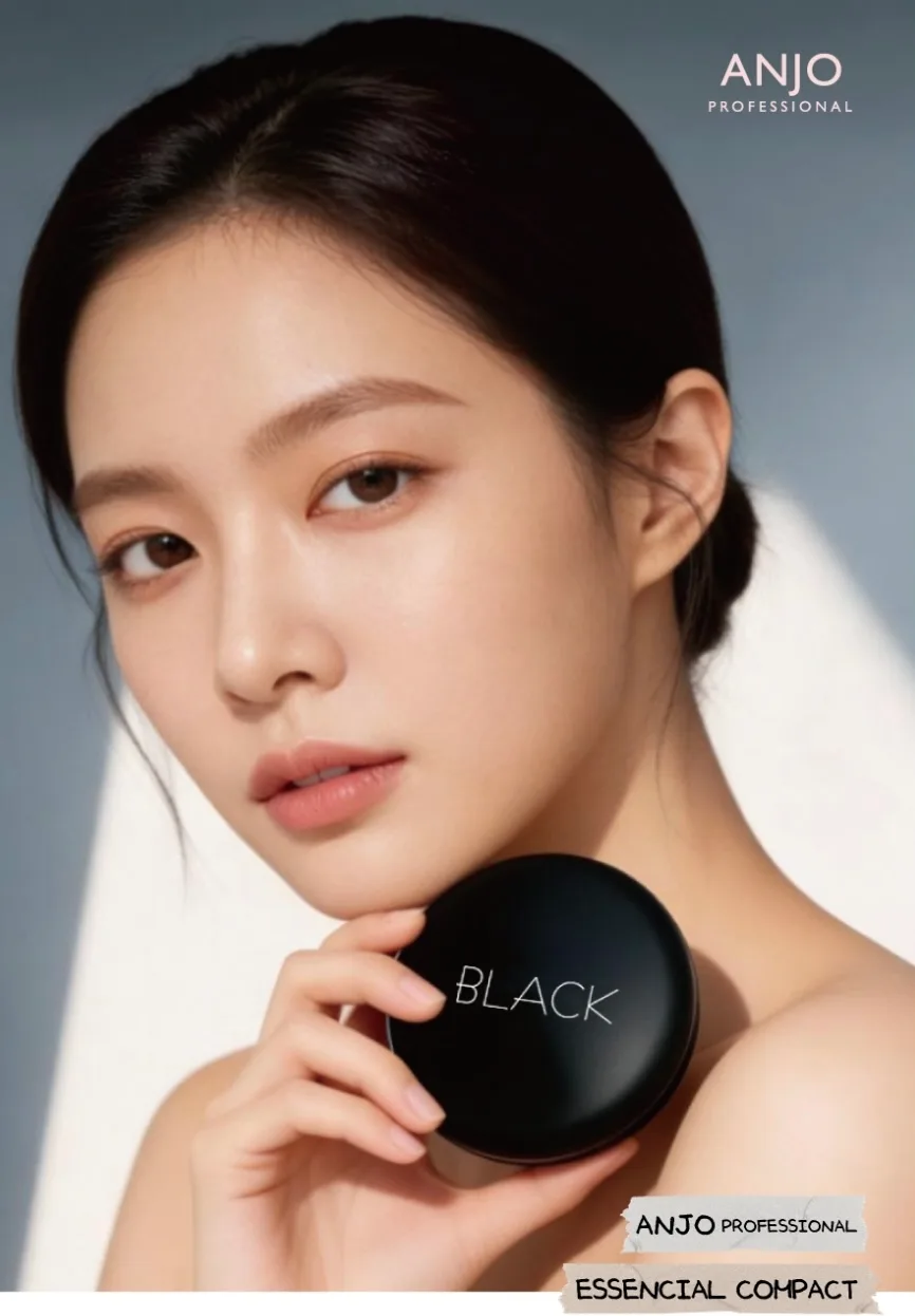 [앙쥬] 블랙 플로리스 커버리지 에센셜 컴팩트