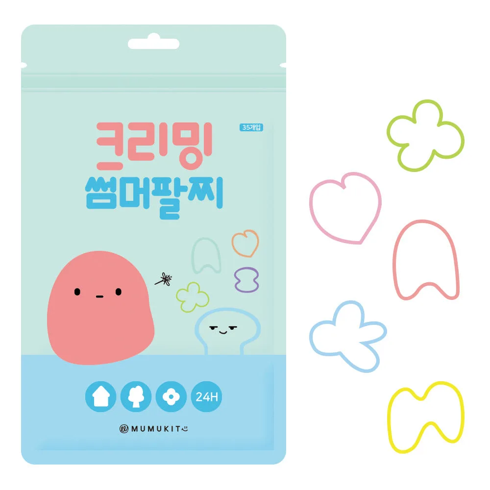 무무키토 모기기피 크리밍 썸머팔찌 35개입