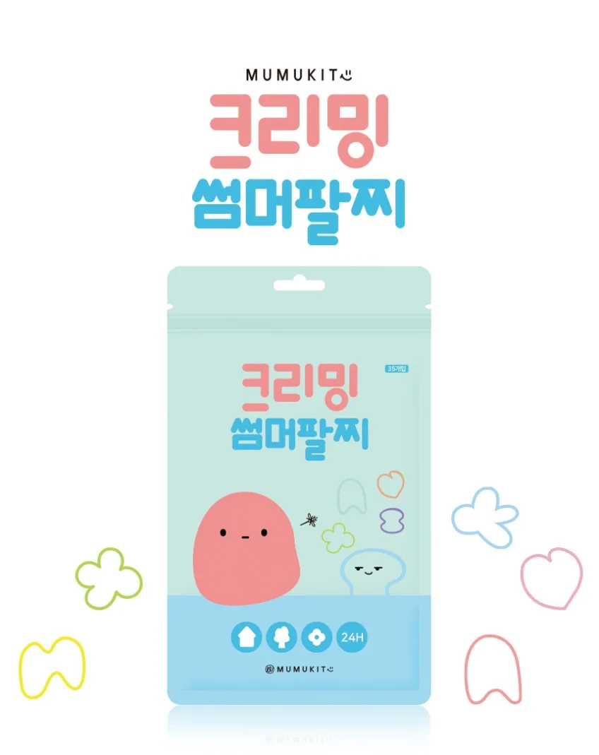상품코드 : MMK002 무무키토 모기기피 크리밍 썸머팔찌 35개입