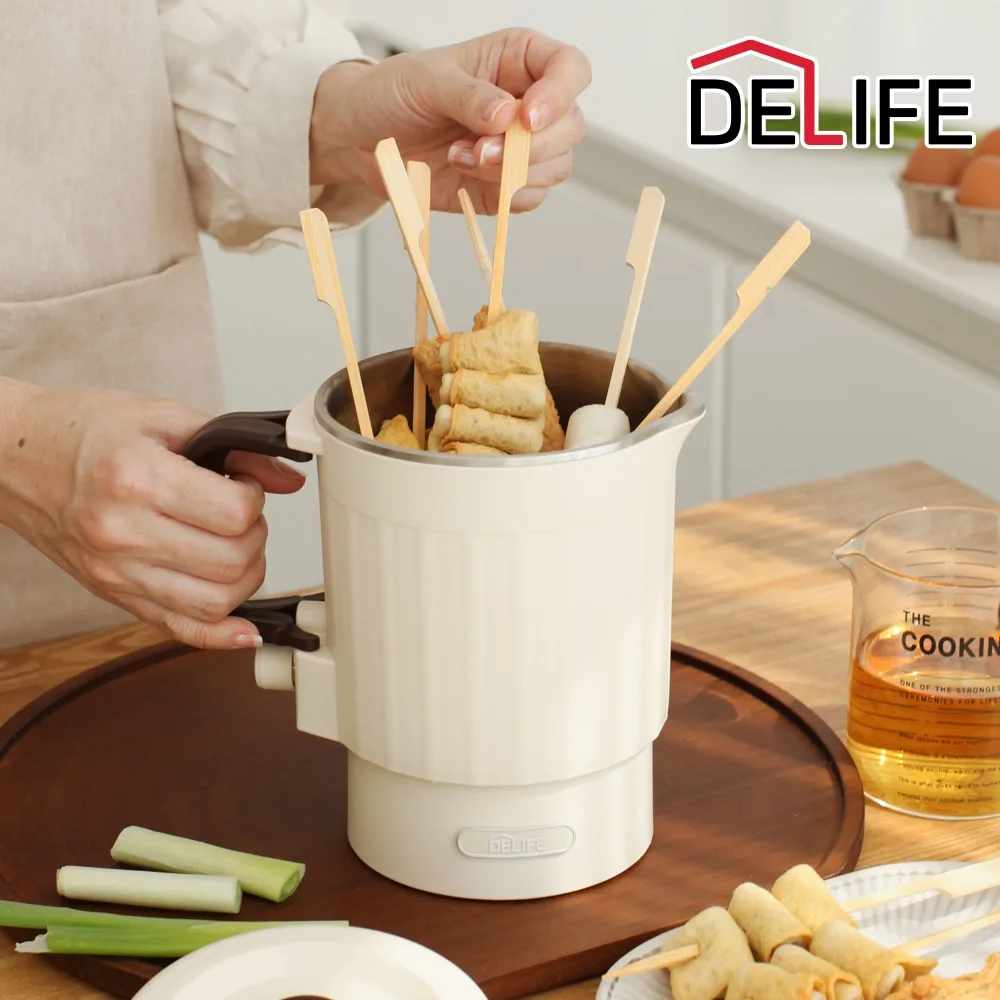 [디라이프] 트레블 팟 (여행용 전기포트) (햇반가능) 800ml (DLA-R600PT)