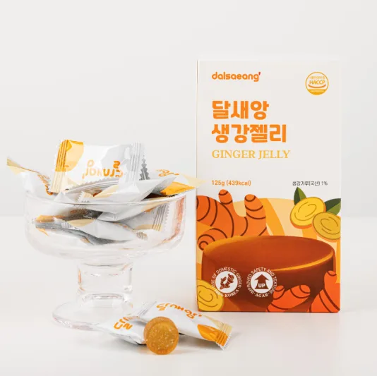 달새앙 국산생강 생강젤리 125g