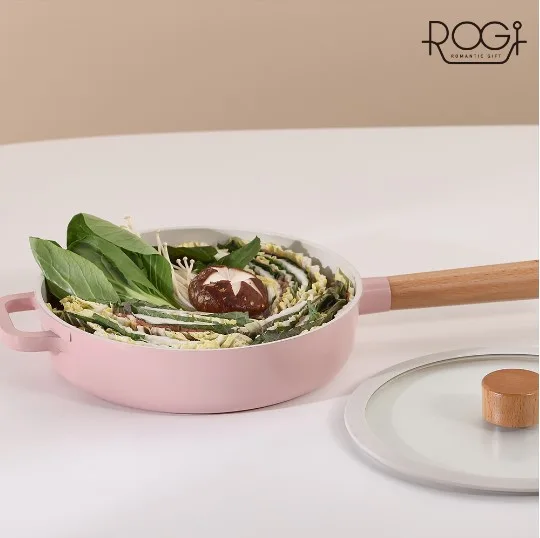 [로기] colo IH캐서롤팬 22cm (색상 : 로샤)