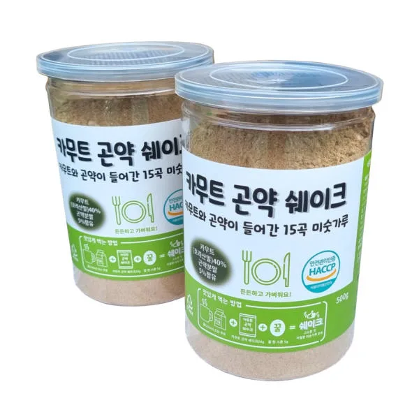 [카무트] 곤약 쉐이크 1통 500g (2026년 02월 25일)