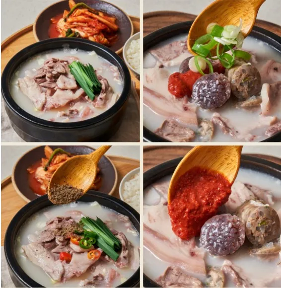 경자국밥 (돼지국밥 680g / 순대국밥 700g)