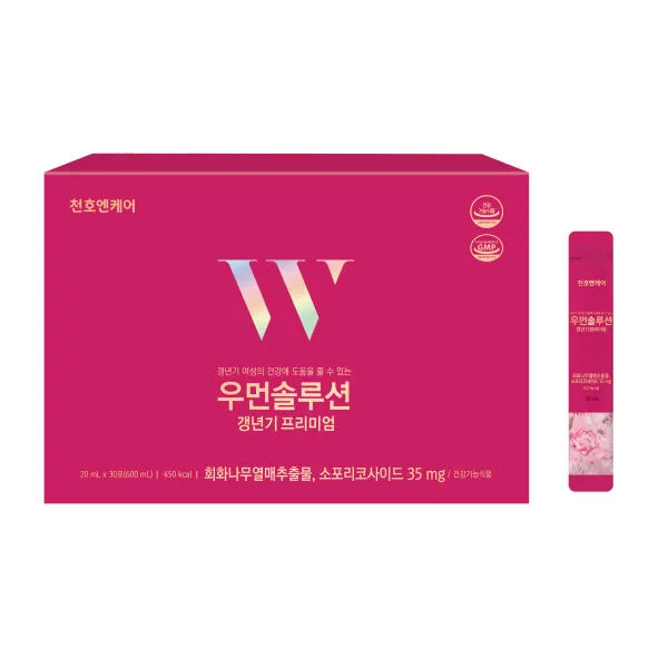 [천호엔케어] 우먼솔루션 갱년기 프리미엄 20mL x 30포
