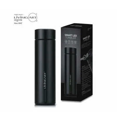 [리빙아트] 스마트 LED 텀블러 500ml 휴대용 텀블러