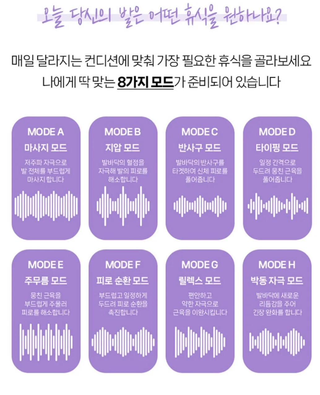 상품코드 : K640 [레츠퀸] EMS 프리미엄 발 마사지기 (카톤발주용)