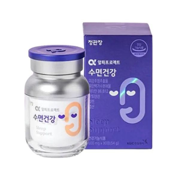 [정관장] 알파프로젝트 수면건강 90정_건강기능식품