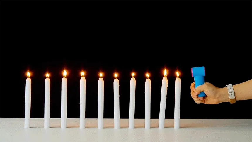 데코아르 멜로우 LED 에어제트 핸디 선풍기