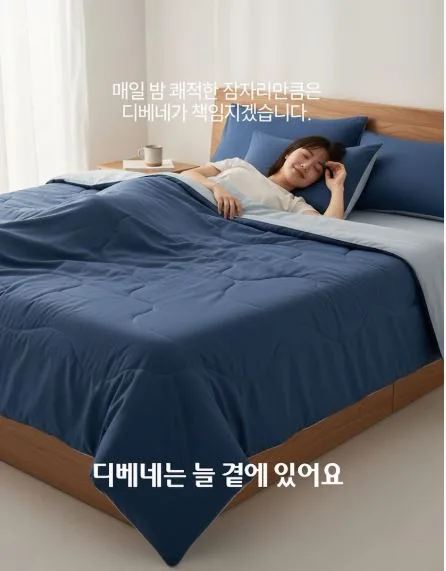 디베네 냉감 차렵 이불