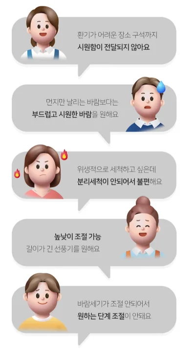 상품코드 : J509 [벤하임] 16인치 스탠드 선풍기 (BHF-01-001)