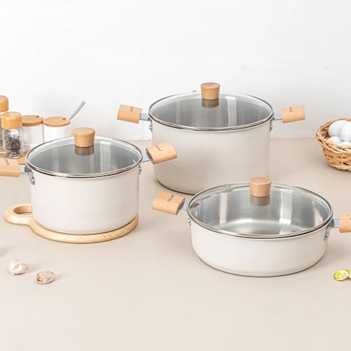 [리앤쿡] 노르딕플러스 IH 냄비 3종(20양수,24전골,24곰솥)