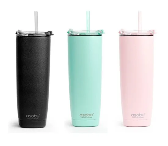[아소부] 스텐 진공 보온보냉 텀블러 600ml 아쿠아리나