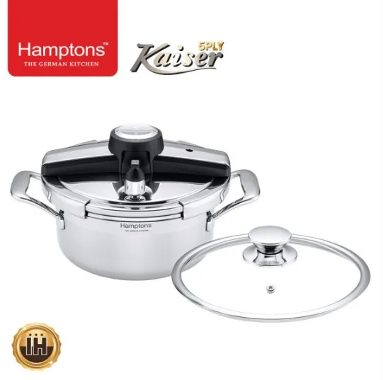 [햄튼] 카이저 통5중 (5PLY) 압력솥 3.8L (HTK-3.8L)
