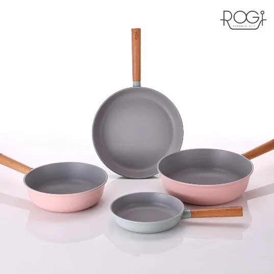 [로기] colo IH프라이팬 4종 세트 (20/28cm 프라이팬+24/28cm 궁중팬)