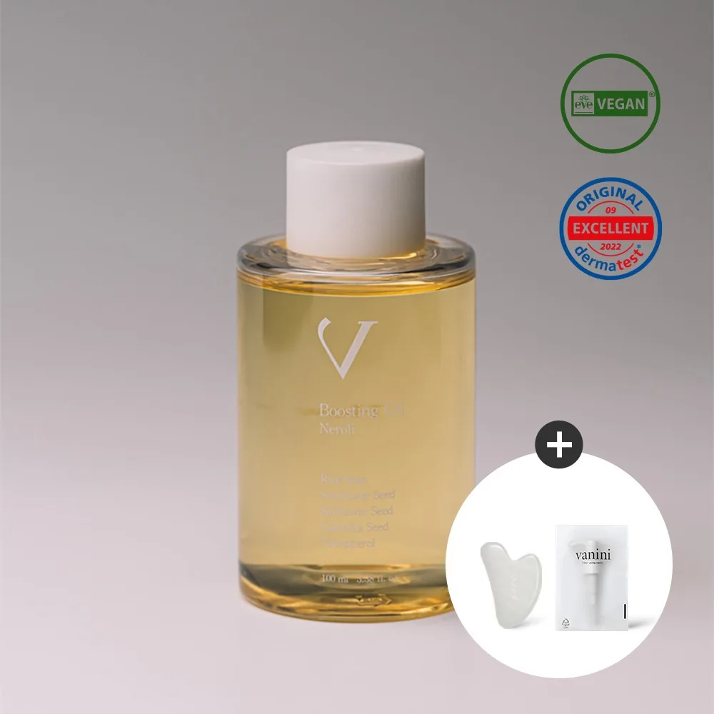 [바니니] 셀룰라이트관리 슬리밍 바디오일 (100ml + 괄사,펌프)