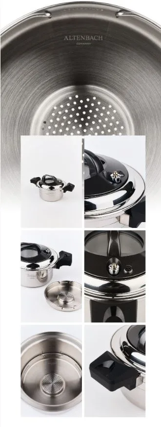 알텐바흐 엑스쿠첸 저압냄비 2.8L + 저당트레이 20cm