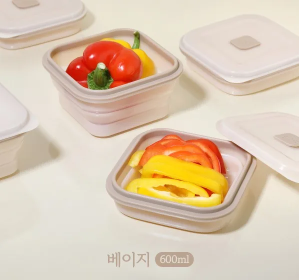 [미스티파이] 플래티넘 실리콘 폴딩 멀티팩 600ml