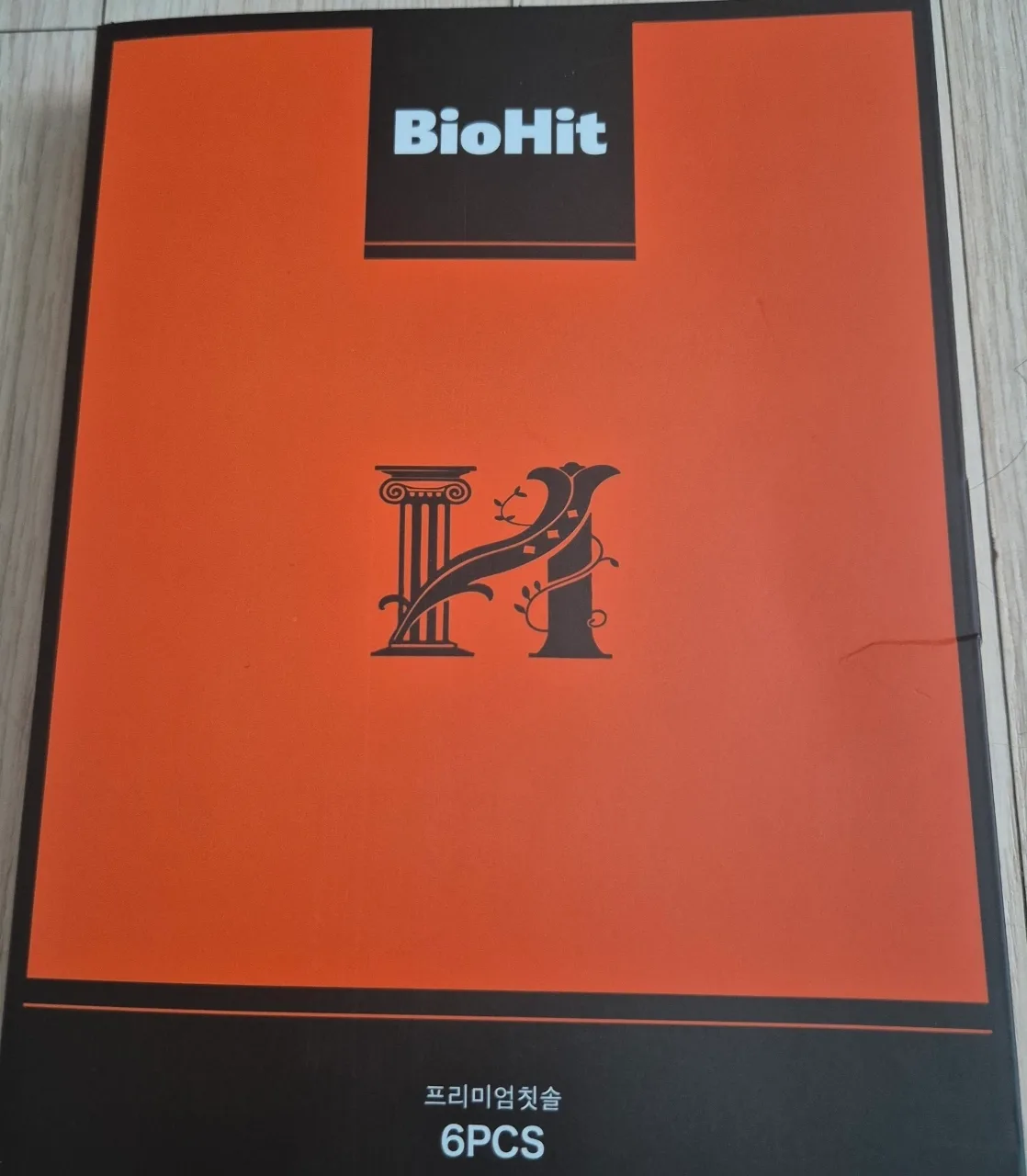 상품코드 : K655 바이오히트 칫솔 세트 6p (일반 칫솔모) (카톤발주용)