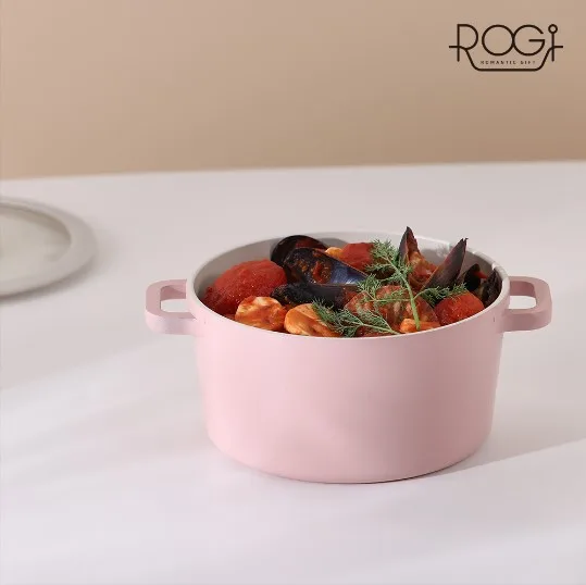 [로기] colo IH쁘띠팟 16cm (색상 : 로샤)