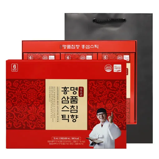 [김오곤] 명품침향홍삼스틱(15mL x 30포) + 쇼핑백