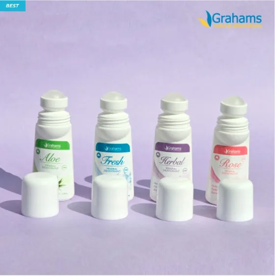 그라함스 내추럴 미네랄 데오드란트 롤온 65mL (낱개발주용)
