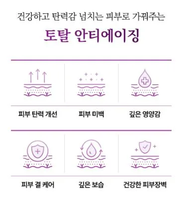 [코리아나] 한방미인 화영지 6종세트
