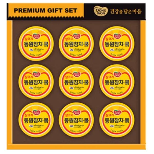 [동원] 참치 9호 (동원 쿡참치 85g x 9) + 쇼핑백