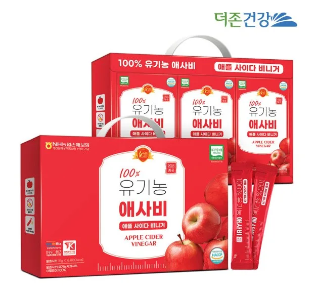 [더존건강] 100% 유기농 애사비 15g X 18포