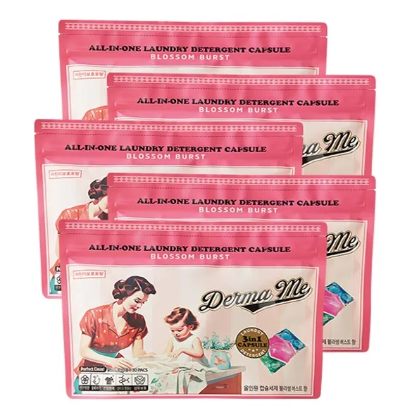 [더마미] 올인원 캡슐세제 블라썸버스트 5팩 (30ea X 5팩)