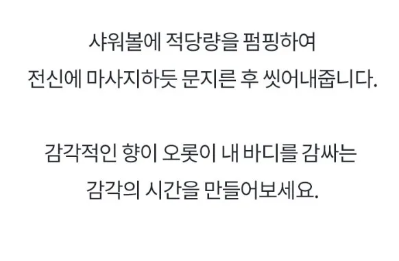 상품코드 : BP005 바디판타지 퍼퓸 바디워시 퓨어솝향 500ml
