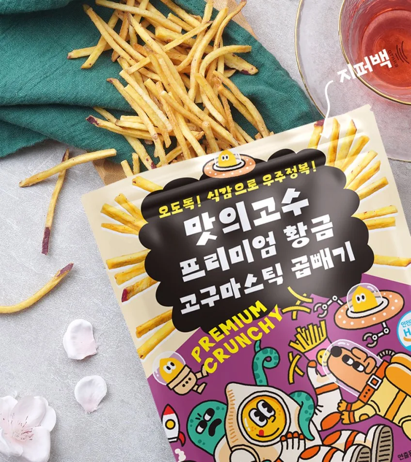 맛의고수 프리미엄 황금 고구마스틱 곱빼기 150g
