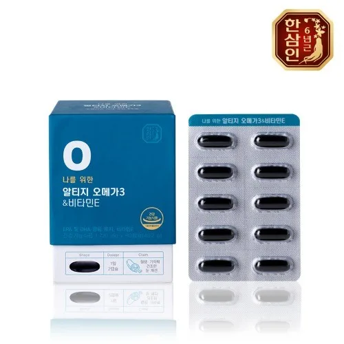[한삼인] 나를위한 rTG오메가3&비타민E 720mg*60caps