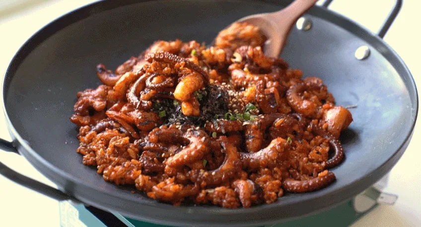 상품코드 : WJ002 깔끔한 매운맛 교동낙지 450g (2~3인분)