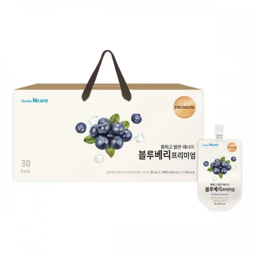 [천호엔케어] 환하고 밝은 에너지 블루베리프리미엄 80ml*30팩
