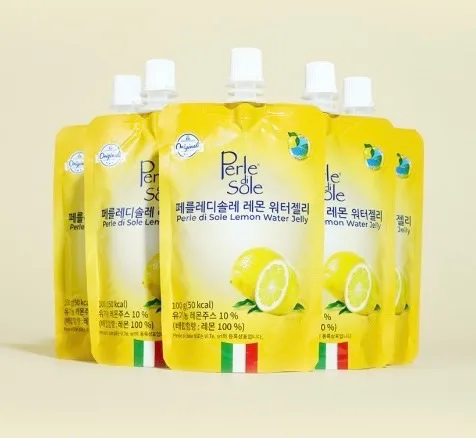 상품코드 : SNR007 페를레디솔레 레몬 워터젤리 곤약젤리 100g