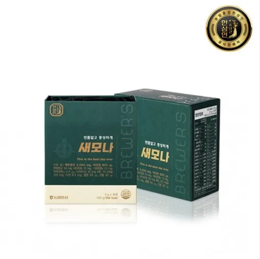 [농협홍삼 한삼인] 새모나 4g × 30포 + 쇼핑백 / 탈모예방