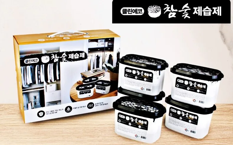 클린에코 참숯 제습제 5p 선물세트