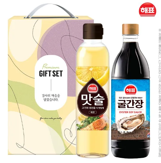 해표 맛술500ml 굴간장500ml(2종)