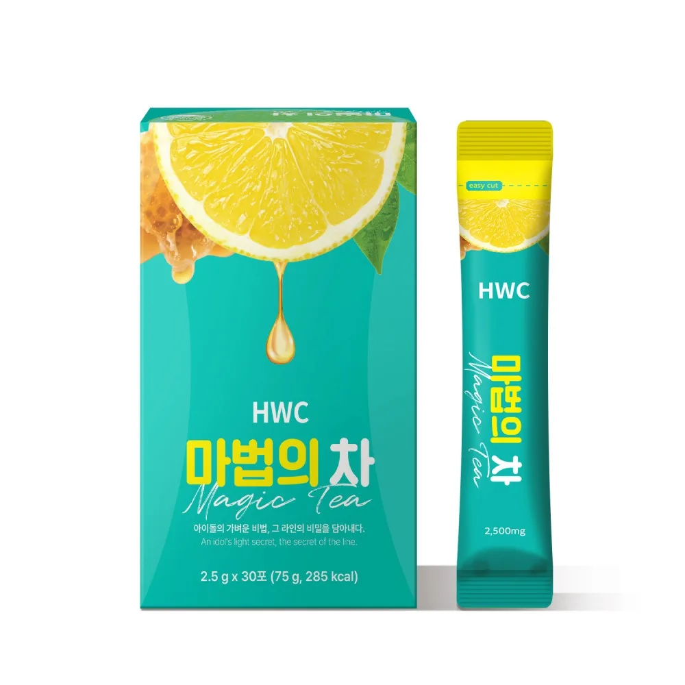[HWC] 마법의 차 아이돌워터 (2.5g x 30포) 낱개발주용