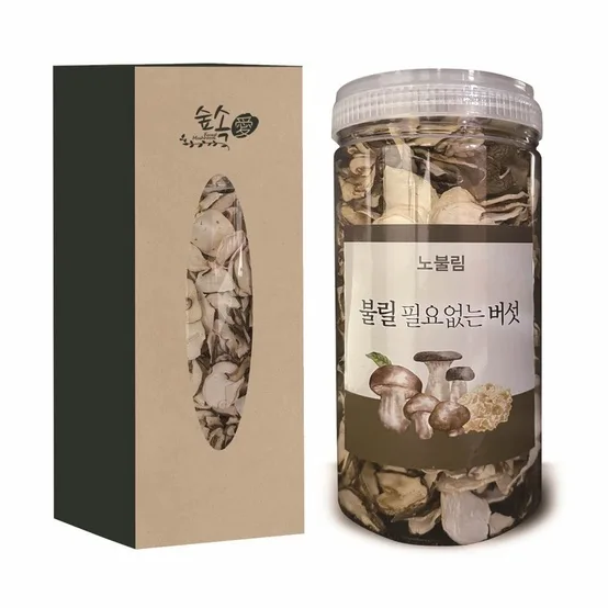 [숲속愛] 노불링표고채+새송이+백목이버섯 3종세트 (롯데백화점상품)