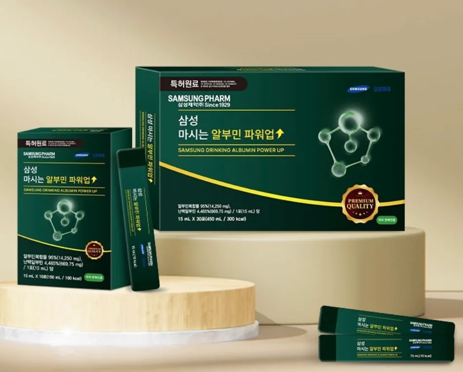 삼성제약 마시는 알부민 파워업 15ml x 30포 프리미엄