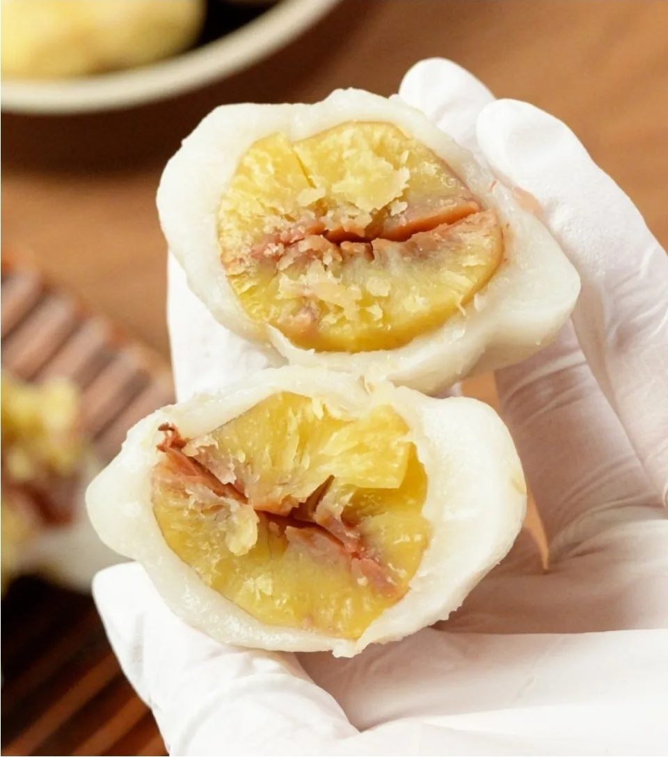 알밤통째로 말랑든든 공주알밤송편 1봉 600g