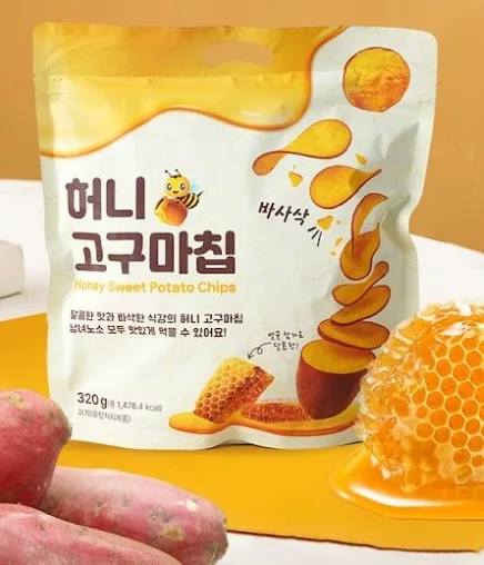 달콤 바삭 허니 고구마칩 대용량 320g