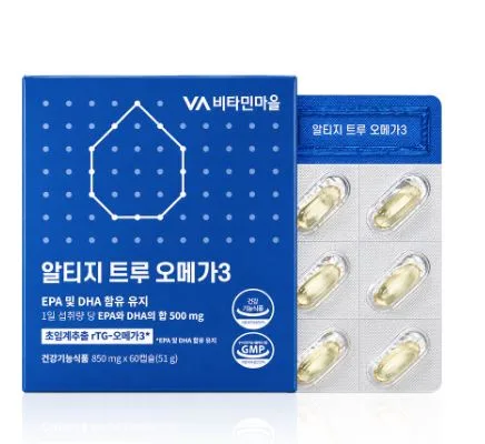[비타민마을] 알티지 트루 오메가3 850mg x 60캡슐