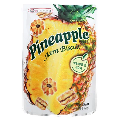 파인애플 잼 비스킷 75g