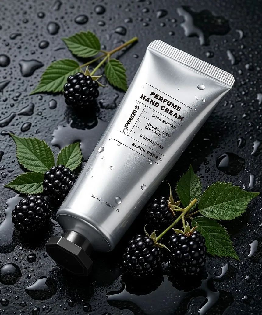 상품코드 : BNF008 더마엘 퍼퓸 핸드크림 블랙베리 50ml